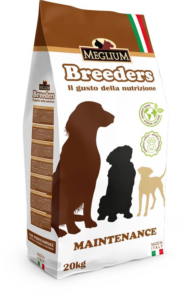 MEGLIUM SENSIBLE BREEDERS Корм сухой 20 кг для взрослых собак с чувствительным пищеварением ягненок с рисом