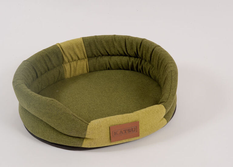 KATSU ANIMAL 65х54 см лежак для животных хаки-салатовый
